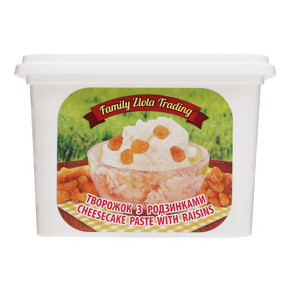 Farmer Cheese with Raisins – 1 lb (454gr)